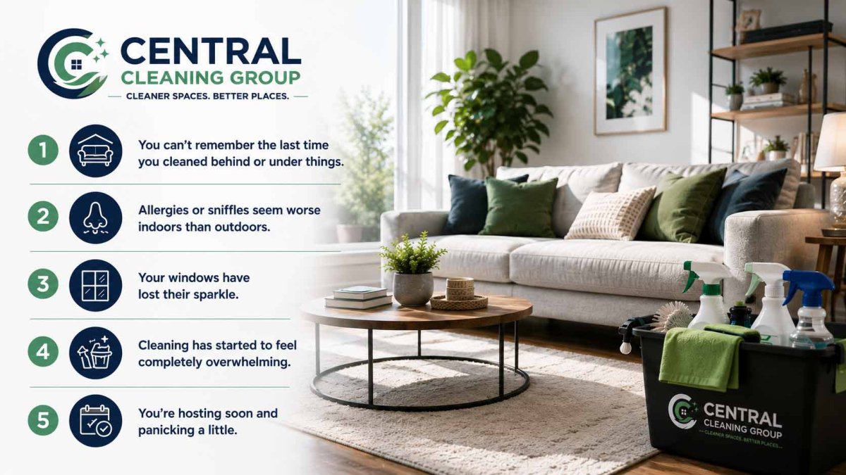 5 Signs Your Home Is Overdue for a Professional Clean