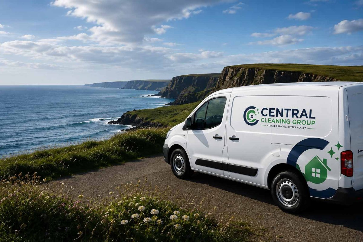 Central Cleaning Group van